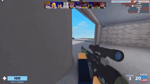 Sniper Aiming at Target