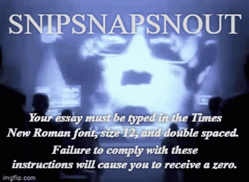 Snipsnapsnout Poster