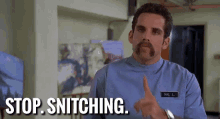Snitch Is Warned GIF