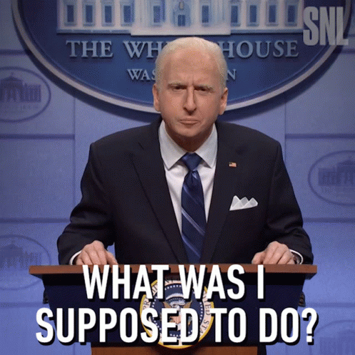 Snl Joe Biden Senile Supposed To Do GIF
