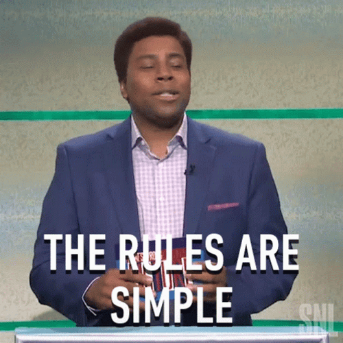 Snl Kenan Thompson Rules Are Simple GIF