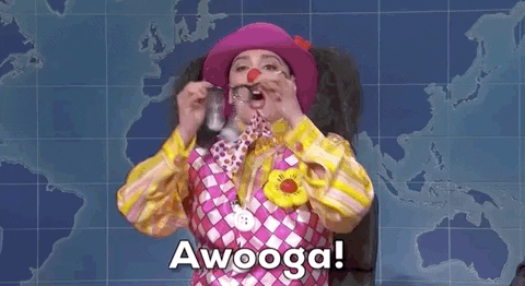 Snl Lady Awooga Costume GIF