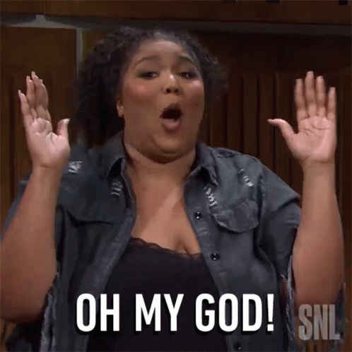 Snl Lizzo Oh My God Meme GIF
