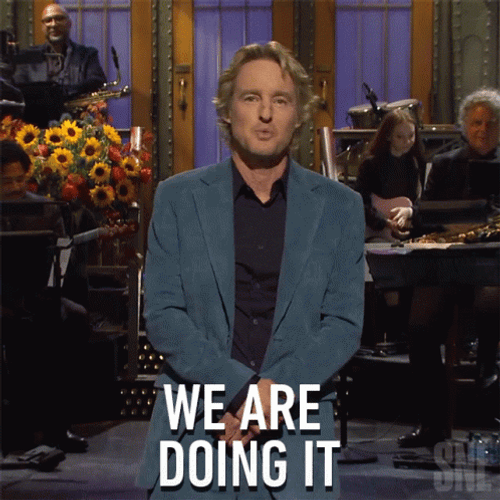 SNL We Are Doing It Killing It GIF