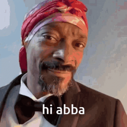 Snoop Dogg Hi Abba GIF