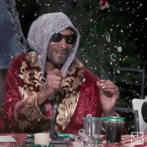 Dancing Snoop Dogg Snow GIF