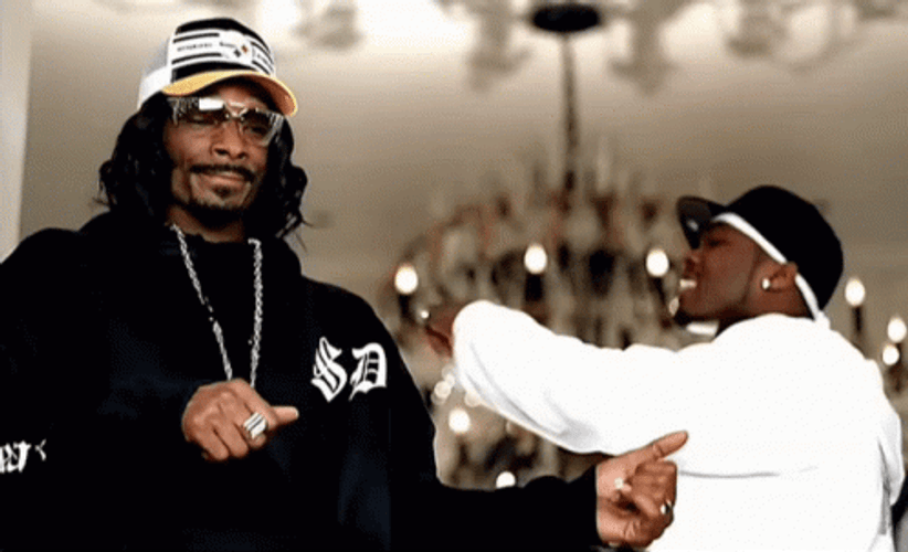 Snoop Dogg And 50 Cent Pimp GIF