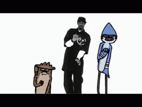 Snoop Dogg and Regular Show Characters