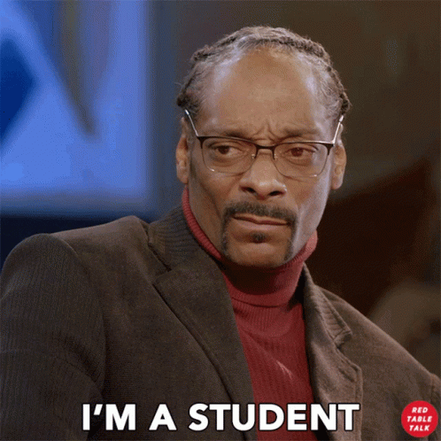 Snoop Dogg Calling Himself Student GIF