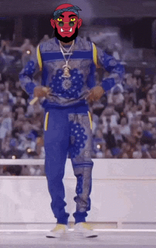 Snoop Dogg Dance Evil Face Swap GIF
