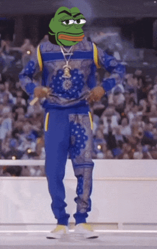 Snoop Dogg Dance Pepe Frog Face Swap GIF