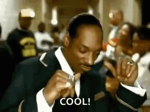 Snoop Dogg Holding Fork