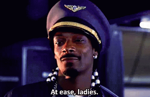 Snoop Dogg In Pilot Hat Talking About Ladies GIF