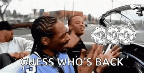 Snoop Dogg Is Sitting In The Driver 'S Seat Of A Car With A Group Of People . GIF
