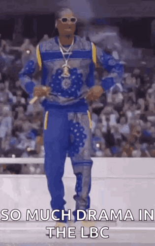 Snoop Dogg Walking Down Runway at Fashion Show