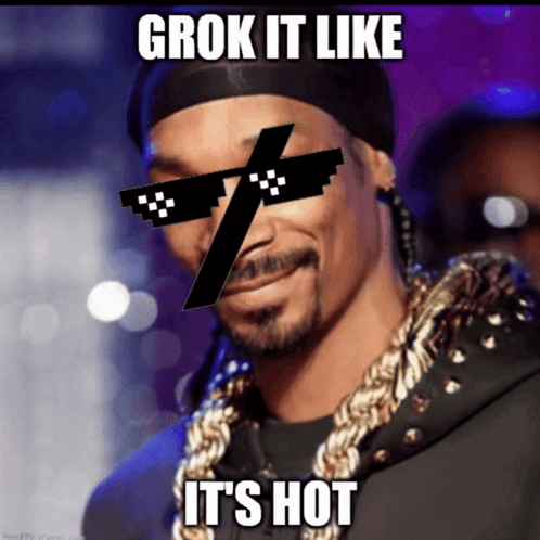 Snoop Dogg Wearing Sunglasses Grok It Like It's Hot GIF