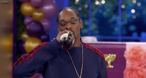Snoop Dogg Who Is Drinking Liquor GIF