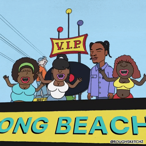 Snoop Dogg Who Is Going In The Beach GIF