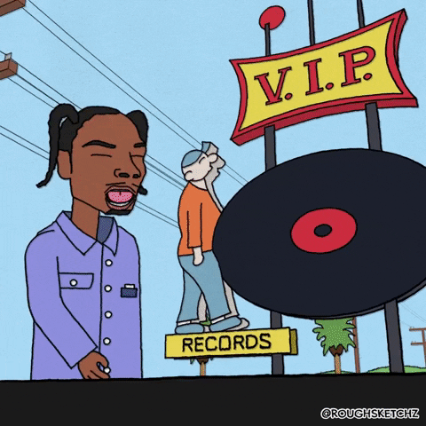 Animated Snoop Dogg Who In The Beach GIF