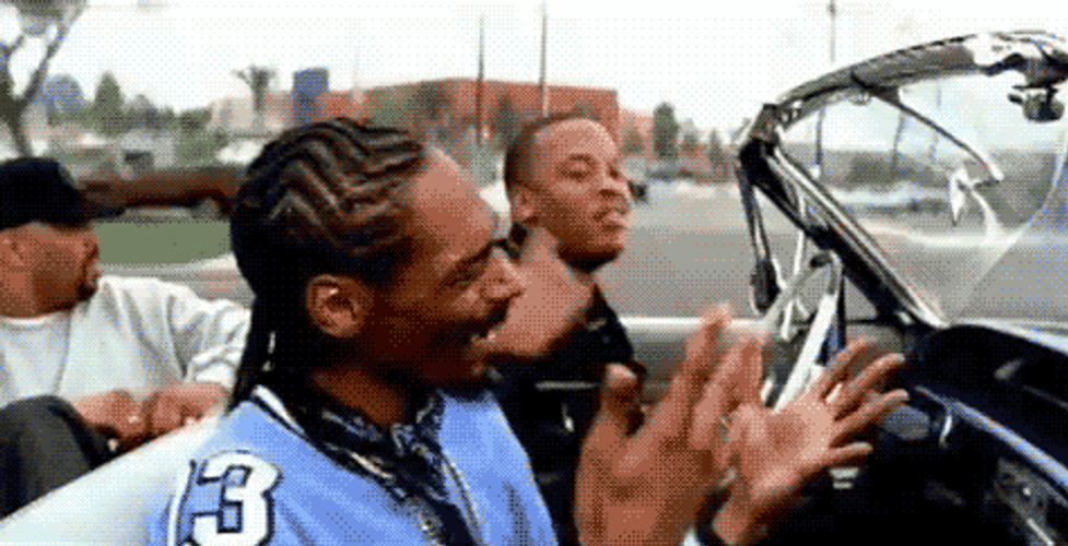 Snoop Dogg Who Having Fun With Friends GIF