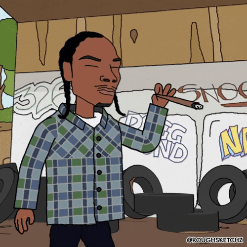 Snoop Dogg Who Is Smoking GIF