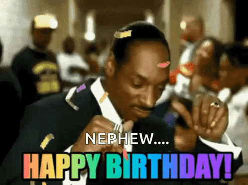 Snoop Dogg Wishes His Nephew Happy Birthday GIF