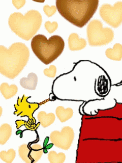 Snoopy And Woodstock Sunday GIF