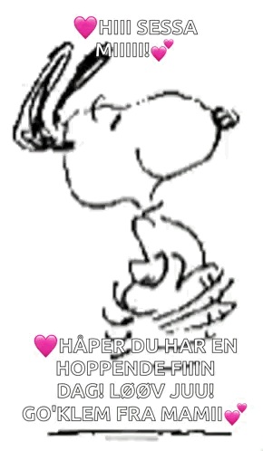 Snoopy Black And White Drawing With Hii Sessa Miiii GIF