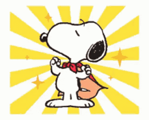 Snoopy Cape Yellow Background