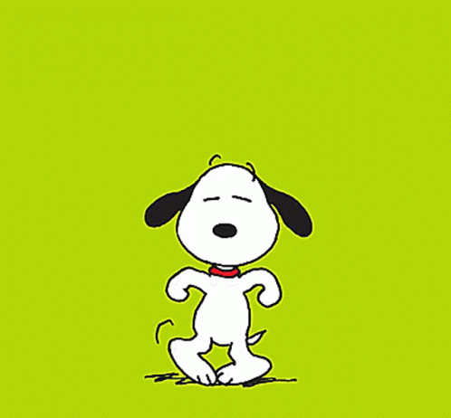 Snoopy Dancing Weird Feet GIF