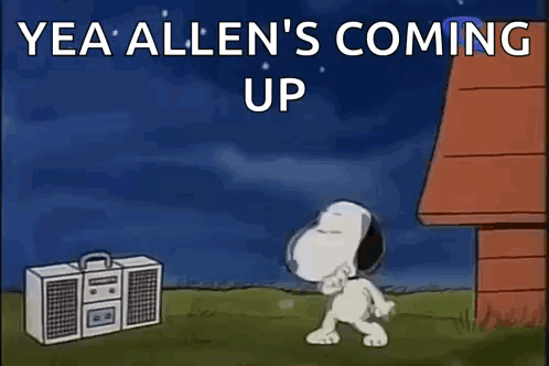 Snoopy Dancing In Front Of Boombox GIF