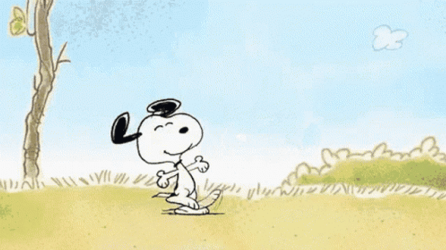 Snoopy Dancing Nature Lover GIF