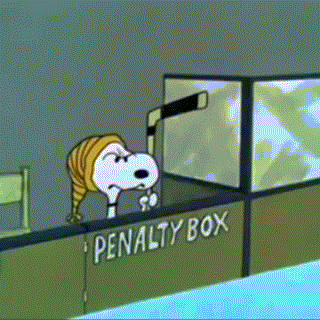 Snoopy Penalty Box GIF