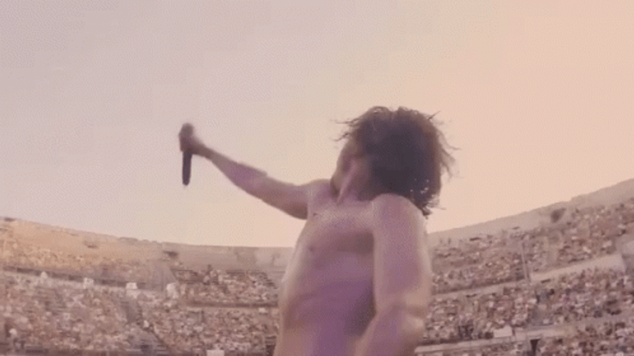 Snoopy Rock Star GIF