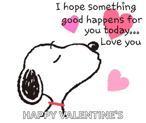 Snoopy Saying Hope Something Good Happens GIF