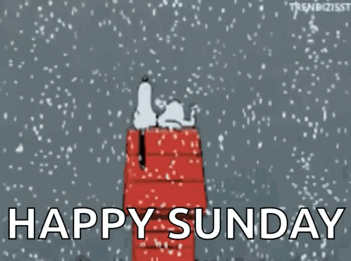 Snoopy Sitting in Red Sleigh