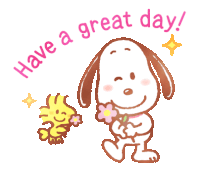 Snoopy Sticker GIF