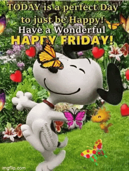 Snoopy With Butterfly on Face