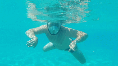Snorkel Pool Dance GIF