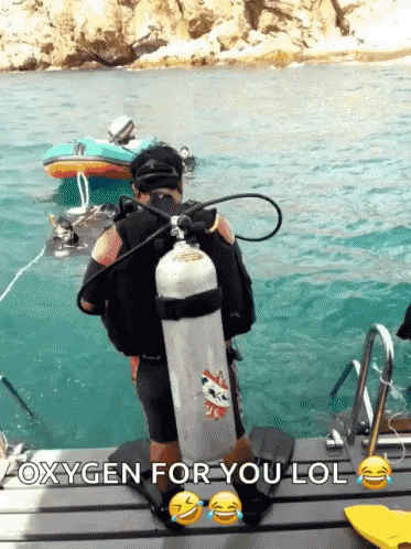 Snorkeling Scuba Dive Oxygen GIF