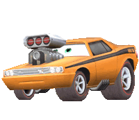 Snot Rod Cars Movie Sticker GIF