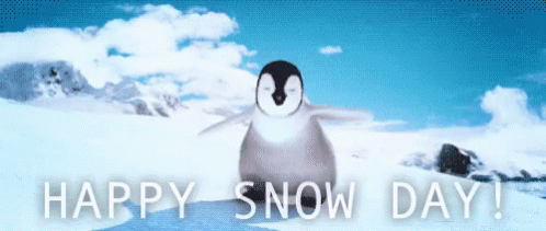 Happy Feet Mumble Dancing On Snow Day GIF