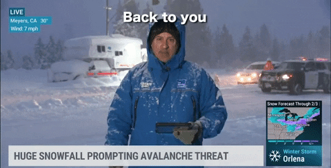 Snow Day Jim Cantore Report GIF