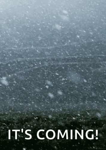 Snow Falling Coming Poster