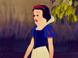 Flying Kiss By Snow White GIF