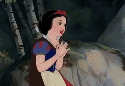 Snow White Fleeing I Literally Can't Even GIF