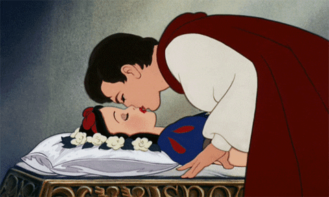 Florian Kisses Snow White GIF