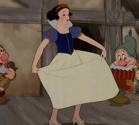 Dancing Snow White GIF