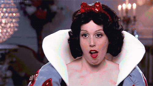 Lady In Snow White Costume GIF
