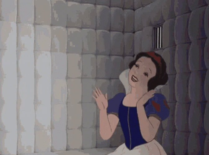 Snow White Being Insane GIF